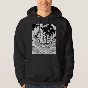 Veste À Capuche Tokyo Noir et Blanc