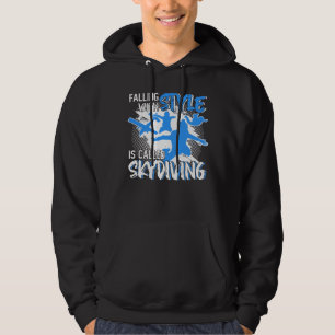 Veste À Capuche Tomber avec le style s'appelle Skydiving