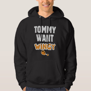 Veste À Capuche Tommy Want Wingy Funny Chicken Tommy likey Funny T