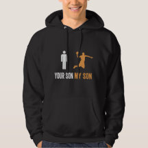 Ton Fils Mon Fils Drôle Simple Basket