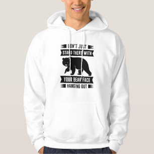 Veste À Capuche Ton visage d'ours s'accroche