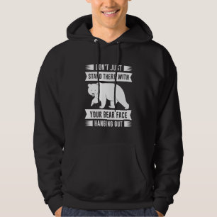 Veste À Capuche Ton visage d'ours s'accroche