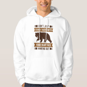 Veste À Capuche Ton visage d'ours s'accroche