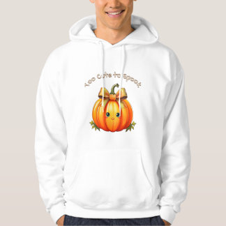Veste À Capuche Too Cute to Spook – Fun Pumpkin Hoodie