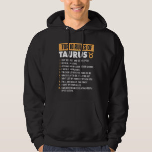 Veste À Capuche Top 10 Règles De Taurus Zodiac Signal Astrologie A