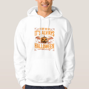Veste À Capuche Toujours citrouille de chauve-souris de Halloween 
