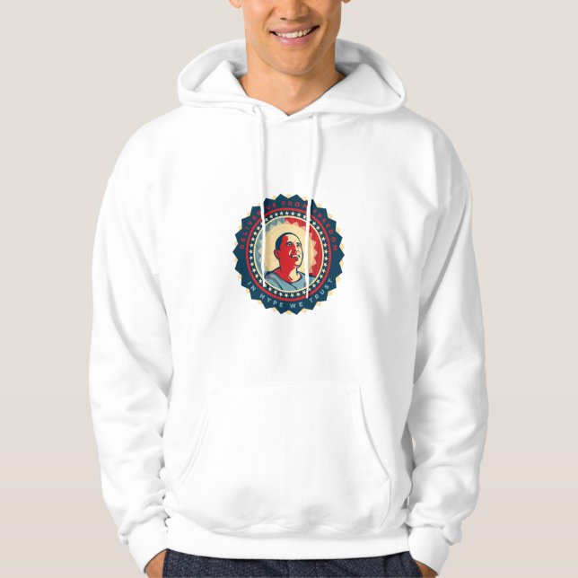 Veste À Capuche Tous grêlent le Dieu-Roi T-shirt (Devant)