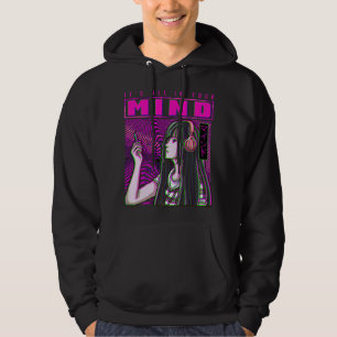 Veste À Capuche Tout est dans votre esprit Edgy japonais Anime Man