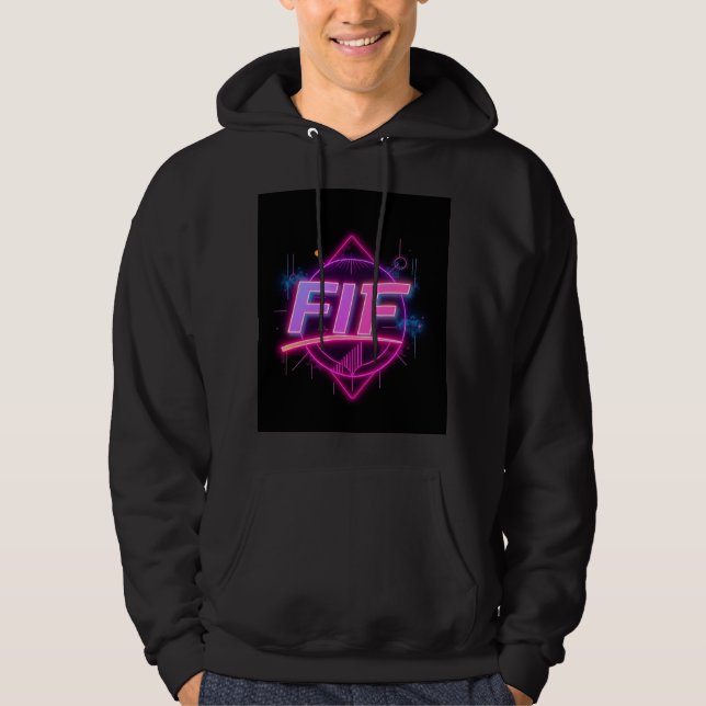 Veste À Capuche Toute mon intelligence est un T-shirt artificiel (Devant)
