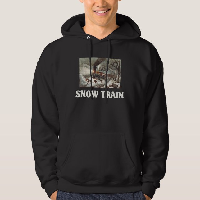 Veste À Capuche Train de neige de PIÈCE EN T (Devant)