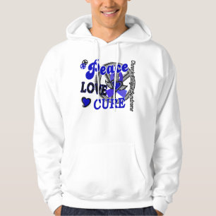 Veste À Capuche Traitement 2 CFS d'amour de paix