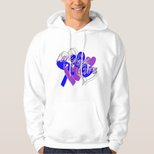 Veste À Capuche Traitement d'espoir d'amour de rhumatisme