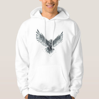 Veste À Capuche Transformation de l'aigle cristal