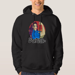 Veste À Capuche Travailleuse sociale Travailleuse Vintage de cas f