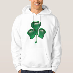 Veste À Capuche Trèfle vert à trois feuilles