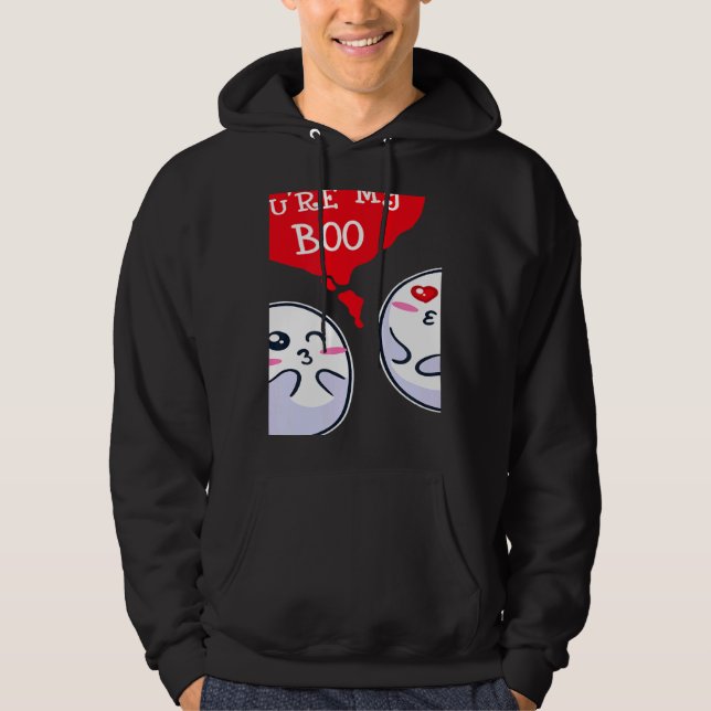 Veste À Capuche Trendy Statement Valentine's Day Couple Heart Roma (Devant)