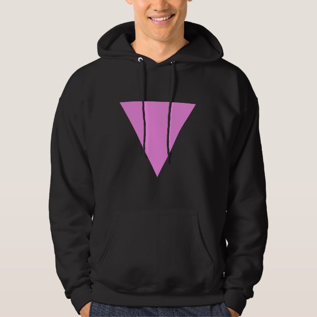 Veste À Capuche Triangle rose (Devant)