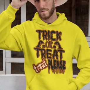 Veste À Capuche Trick ou Treat ? Bonne Halloween