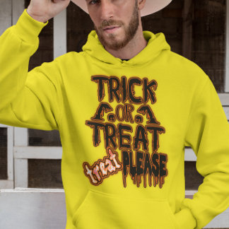 Veste À Capuche Trick ou Treat ? Bonne Halloween