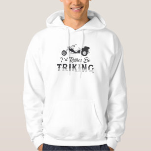 Veste À Capuche Triker Je préfère Triking Moteur Trike Retro