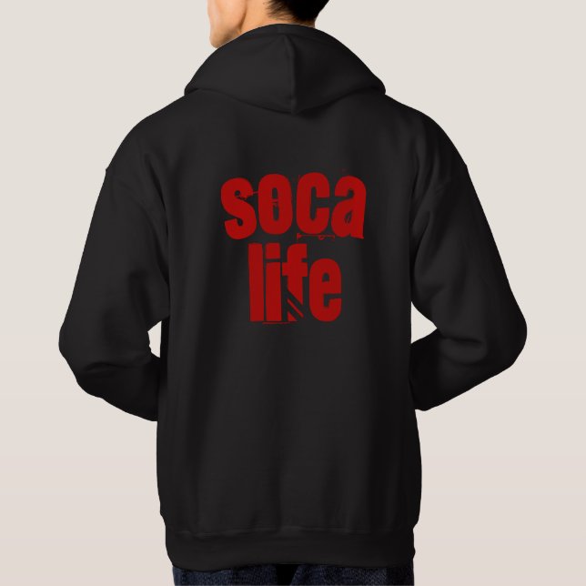 Veste À Capuche Trini Area Code Hoodie 868 (Dos)