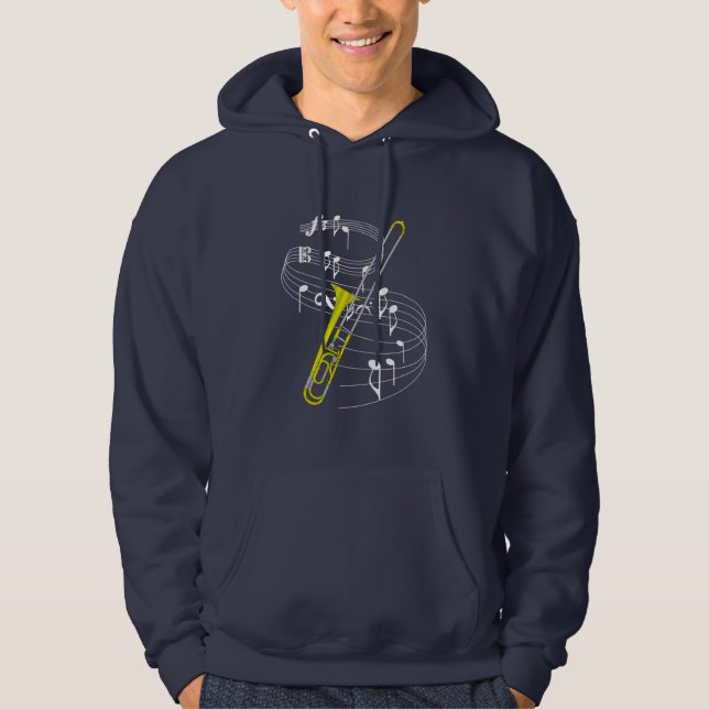 Veste À Capuche Trombone (Devant)