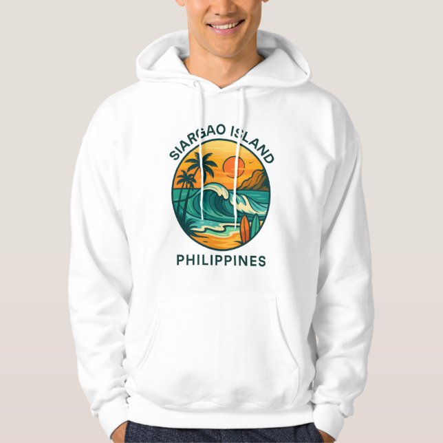Veste À Capuche Tropical Soul - Siargao Island Philippines (Devant)