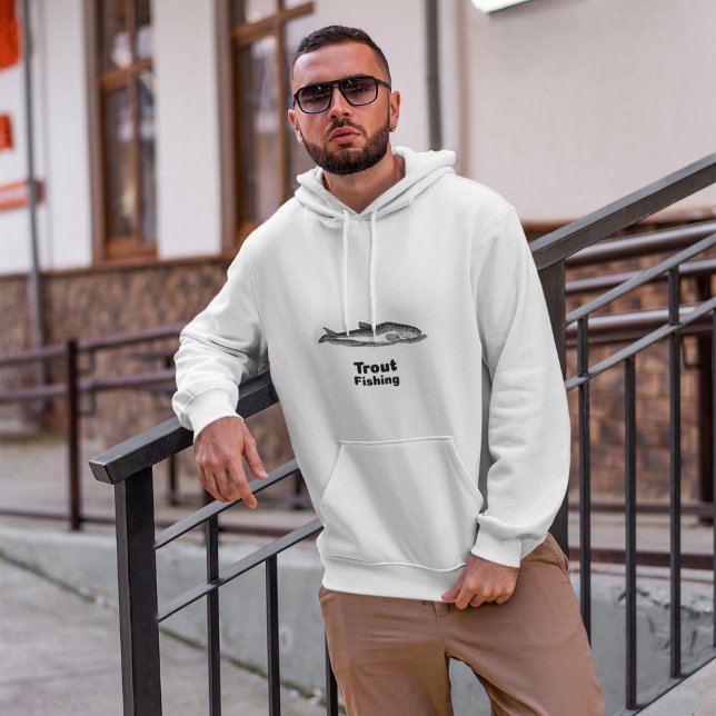Veste À Capuche Trout fishing (Créateur téléchargé)