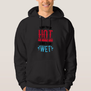 Veste À Capuche Trouvez-les Hot Laisser-Les Humide Pompier Pompier