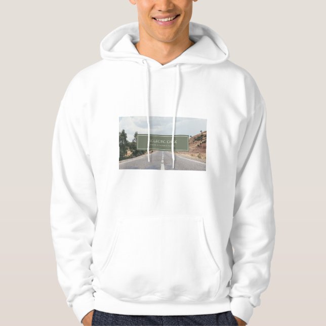Veste À Capuche Trouvez-moi sur YouTube & Facebook Logo (Devant)