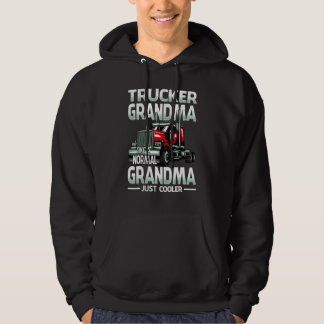 Veste À Capuche Trucker Grandma Like A Normal Grandma Just Cooler