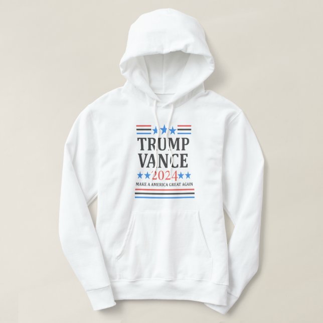 Veste À Capuche Trump Vance 2024 Shirt (Design devant)