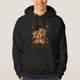 Veste À Capuche Tu Es Ma Moitié D'Otter