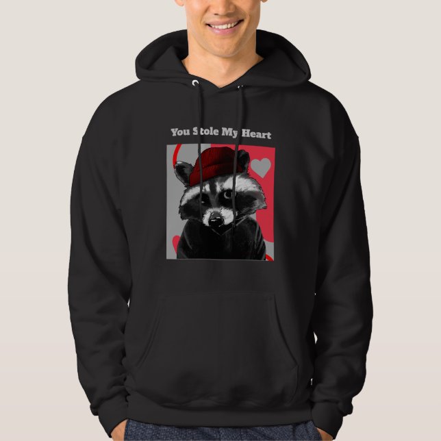 Veste À Capuche Tu m'as volé le coeur (Devant)