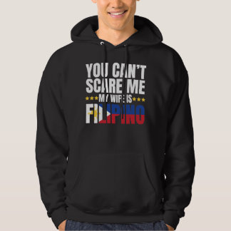 VESTE À CAPUCHE TU NE PEUX PAS ME FAIRE PEUR QUE MA FEMME SOIT FIL