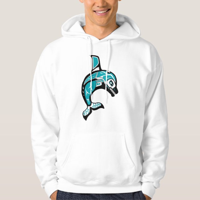 Veste À Capuche Tueur amérindien (Devant)