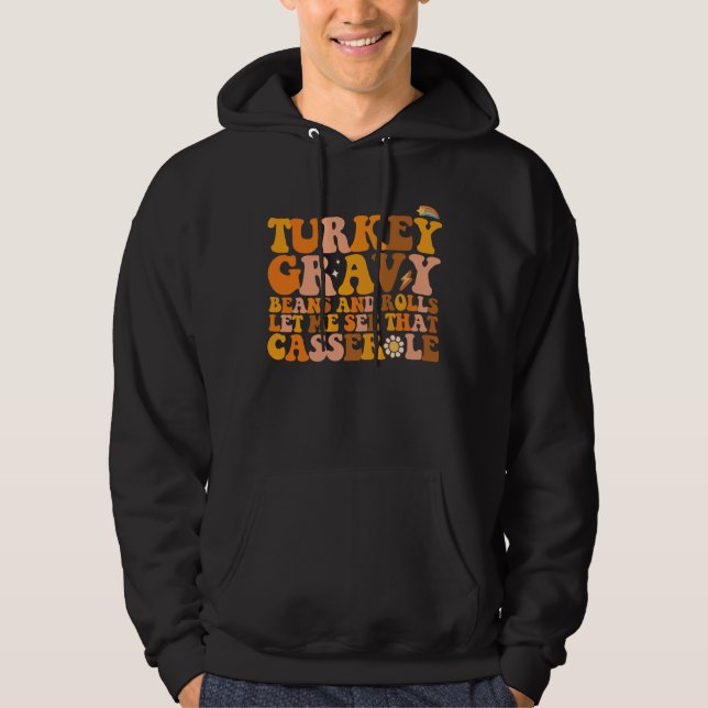 Veste À Capuche Turc Gravé Fèves Et Roulettes Laissez-Moi Voir Cet (Devant)
