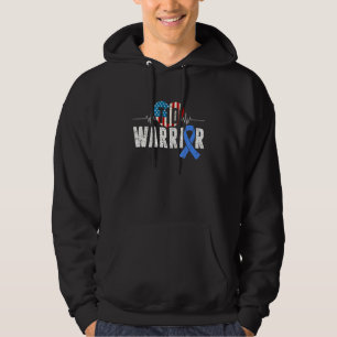 Veste À Capuche Type 1 Diabetes Warrier USA Flag Family Support