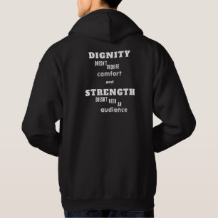 Veste À Capuche Typographie Motivationnelle Mentalité