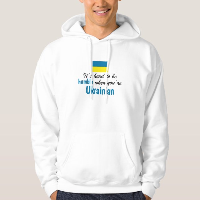 Veste À Capuche Ukrainien humble (Devant)