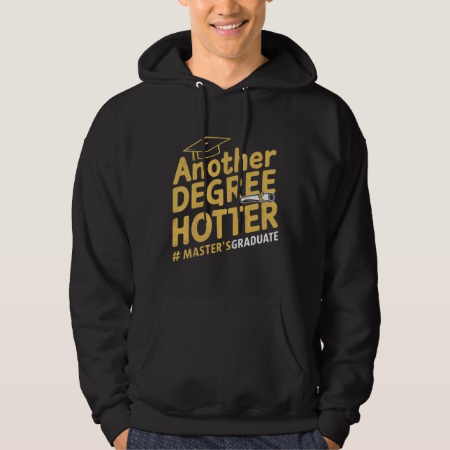 Veste À Capuche Un autre diplôme Hotter Master's Graduation (Devant)
