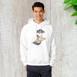 Veste À Capuche Un Homme Sous Un Nuage