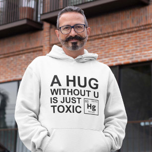 Veste À Capuche Un Hug Sans U Est Juste Toxique