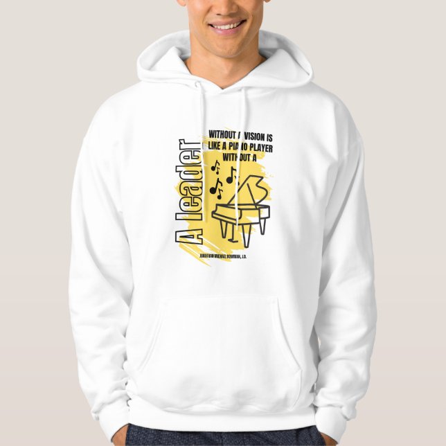 Veste À Capuche Un Leader Sans Vision (Devant)