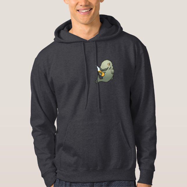 Veste À Capuche Un mauvais jour de la pêche (Devant)