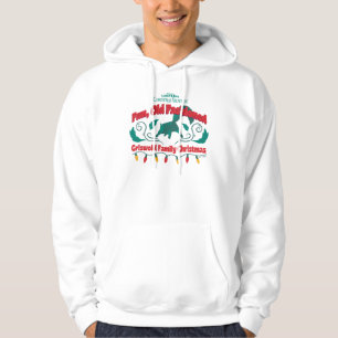 Veste À Capuche Un Noël amusant et à l'ancienne de la famille Gris