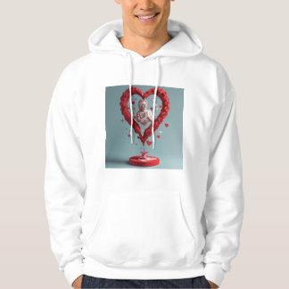 Veste À Capuche Un vrai reflet de la Saint Valentin