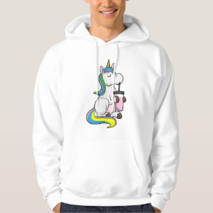 Veste À Capuche Unicorne avec thé bulle