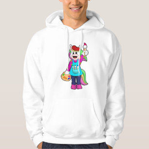 Veste À Capuche Unicorne en tant que peintre