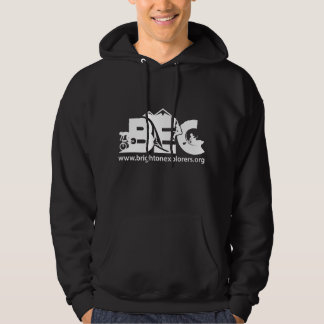 Veste À Capuche Unisex Cotton ajusté Hoody - SOMBRE ROUGE